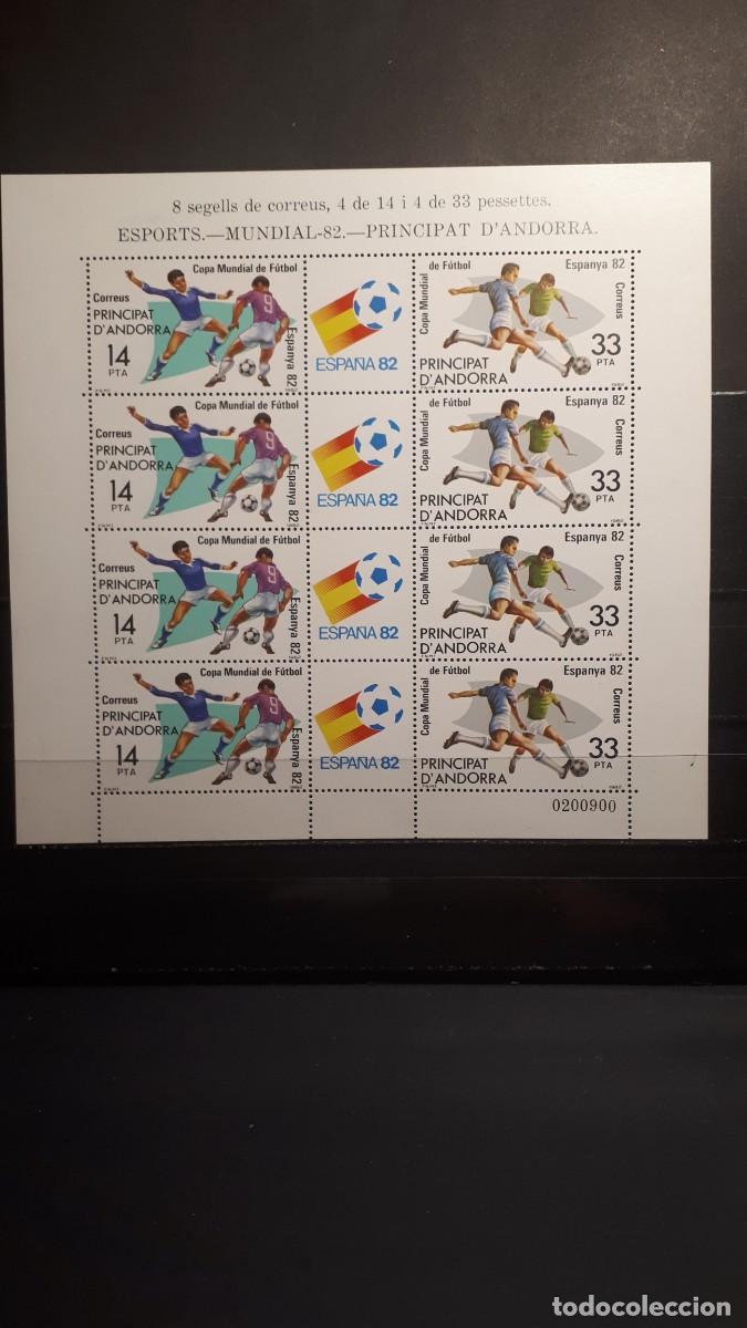Sellos: ANDORRA. A&Ntilde;O 1982. **. EDIFIL 159/60