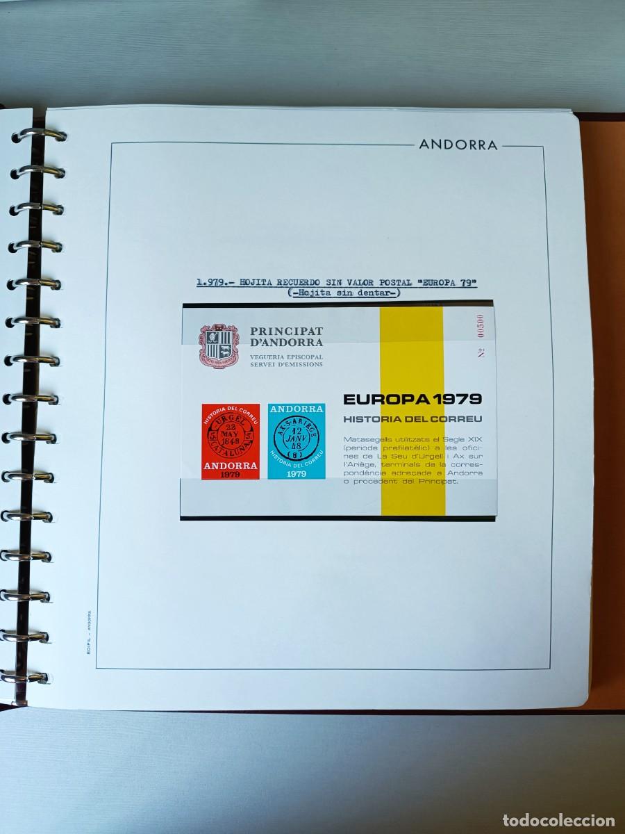 Sellos: Andorra Espa&ntilde;a. Colecci&oacute;n Vegueria.