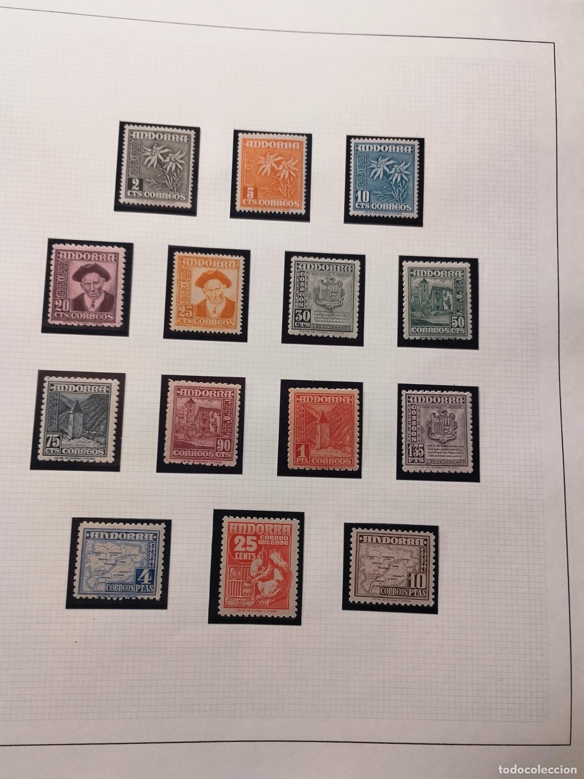 Sellos: JT - COLECCION DE SELLOS DE ANDORRA ESPA&Ntilde;OLA 1948 A 1995. NUEVOS. LEER DESCRIPCION