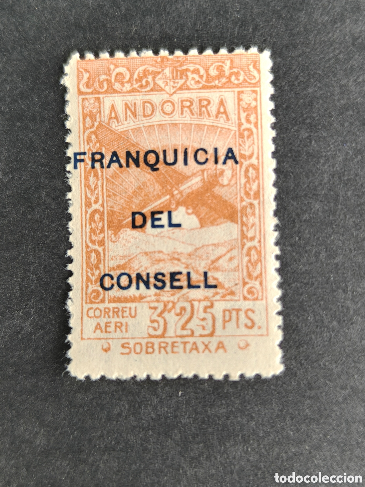 Timbres: Andorra Espa&ntilde;a sello muy escaso Edifil NE 34 nuevo ***