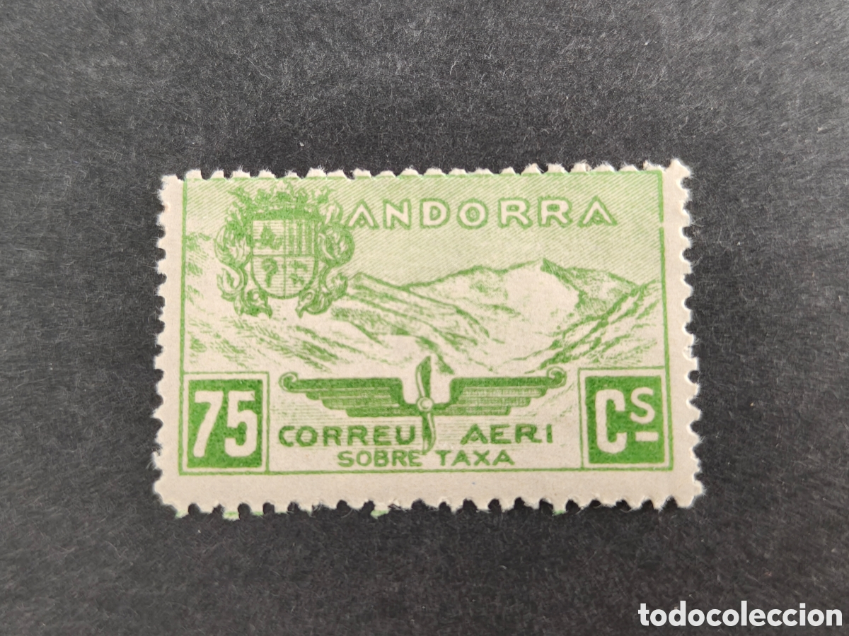 Timbres: Andorra Espa&ntilde;a sello muy escaso Edifil NE 15 nuevo ***