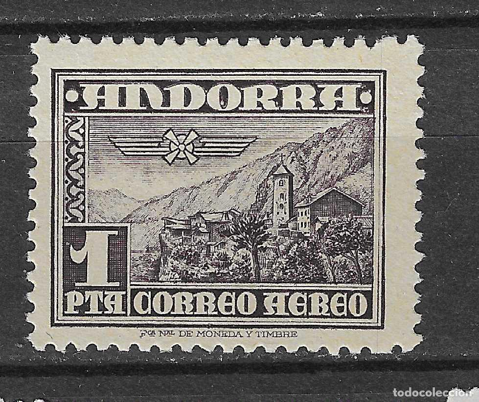 Sellos: ANDORRA ESPA&Ntilde;OLA 1951 EDIFIL 59** SIN FIJASELLOS
