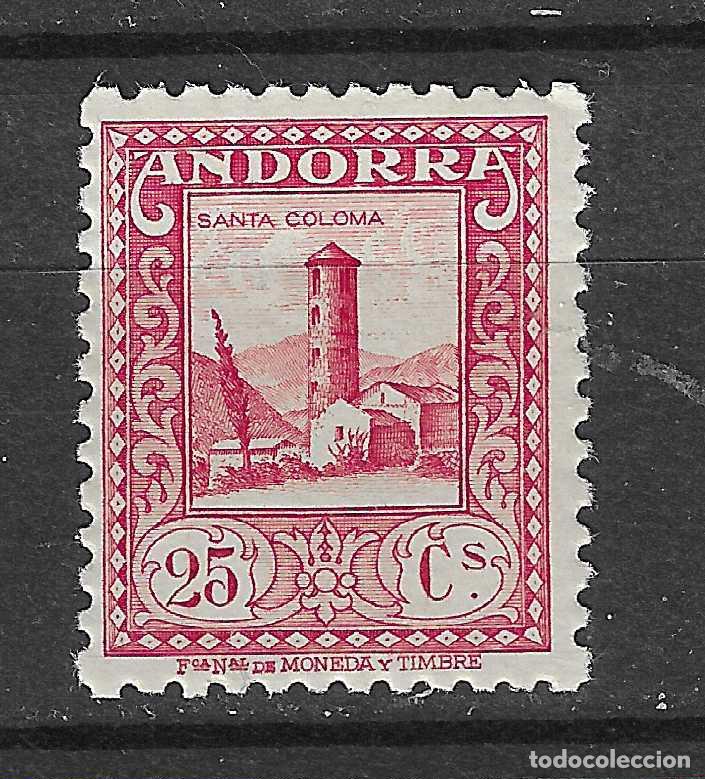 Sellos: ANDORRA ESPA&Ntilde;OLA 1931 EDIFIL 20d** SIN FIJASELLOS