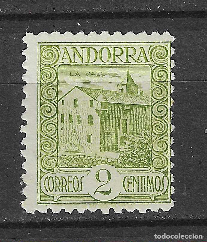 Sellos: ANDORRA ESPA&Ntilde;OLA 1931 EDIFIL 15d** SIN FIJASELLOS