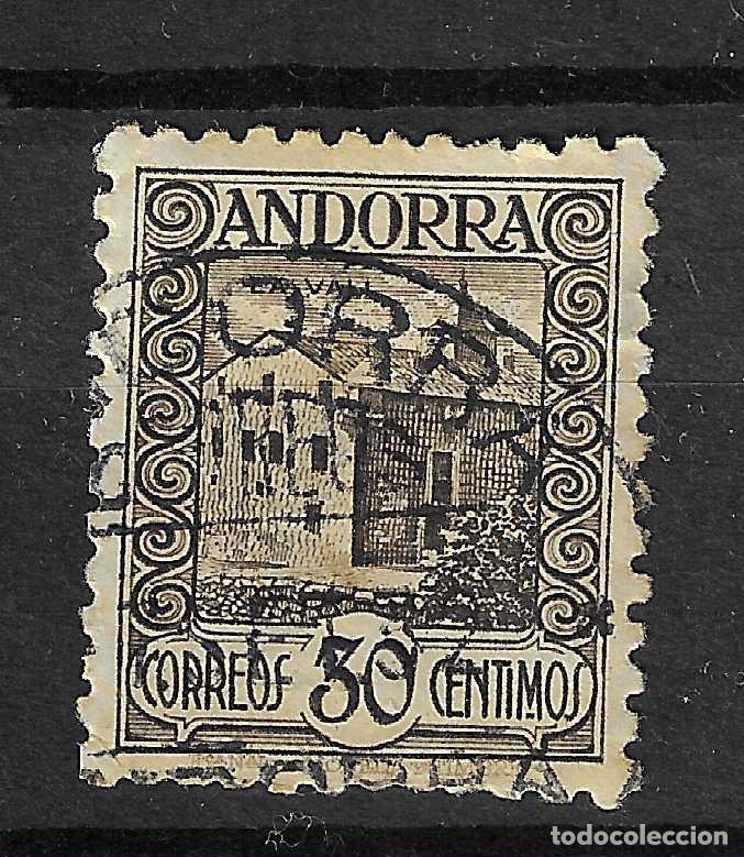 Sellos: ANDORRA ESPA&Ntilde;OLA 1931 EDIFIL 21D USADO