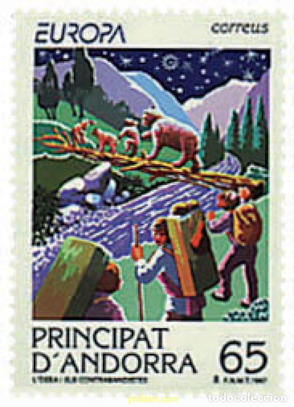 Sellos: 63044 MNH ANDORRA. Adm&oacute;n espa&ntilde;ola 1997 EUROPA CEPT. CUENTOS Y LEYENDAS