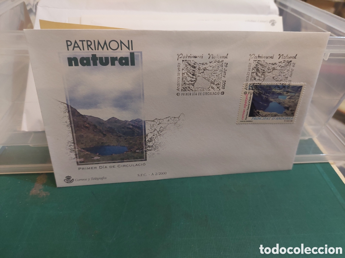 Sellos: ANDORRA ESPA&Ntilde;OLA 2000 PATRIMONIO NATURALEZA