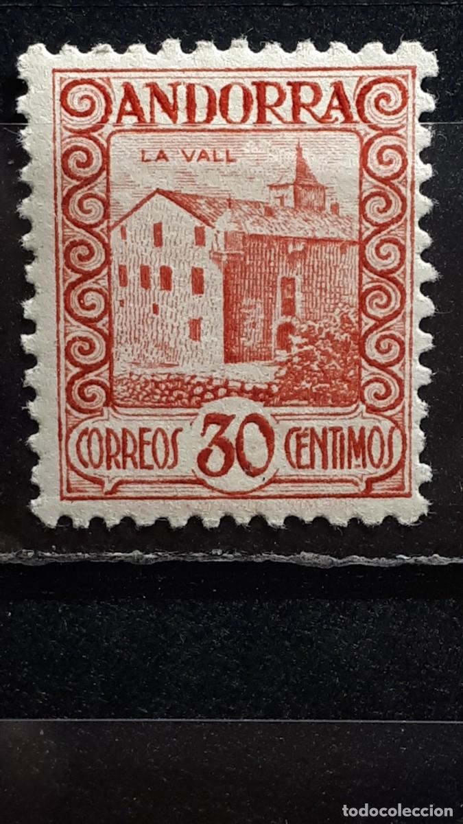 Sellos: ANDORRA. A&Ntilde;O 1935. **. EDIFIL 36