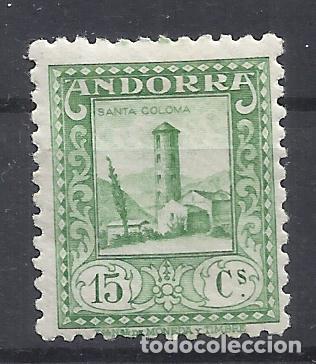 Sellos: ANDORRA 1935 EDIFIL 31 NUEVO* VALOR 2022 CATALOGO 120.- EUROS