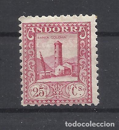 Sellos: ANDORRA 1935 EDIFIL 35 NUEVO* VALOR 2022 CATALOGO 2.35 EUROS