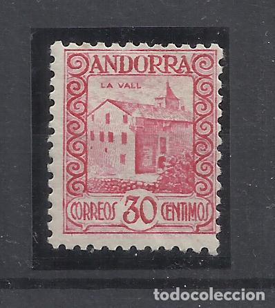 Sellos: ANDORRA 1935 EDIFIL 36 NUEVO* VALOR 2022 CATALOGO 4.20 EUROS