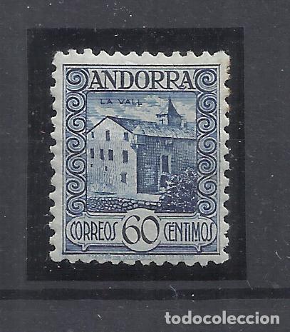 Sellos: ANDORRA 1935 EDIFIL 40 NUEVO* VALOR 2022 CATALOGO 5.50 EUROS
