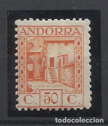 Sellos: ANDORRA 1935 EDIFIL 39 NUEVO* VALOR 2022 CATALOGO 9.- EUROS