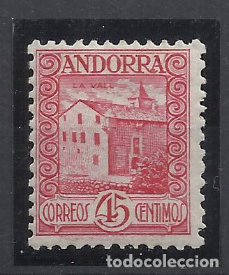 Sellos: ANDORRA 1935 EDIFIL 38 NUEVO* VALOR 2022 CATALOGO 1.95 EUROS