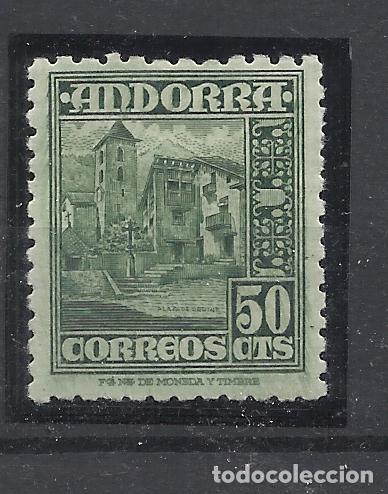 Sellos: ANDORRA ESCUDO 1948 EDIFIL 51 NUEVO* valor 2022 catalogo 13.50 euros