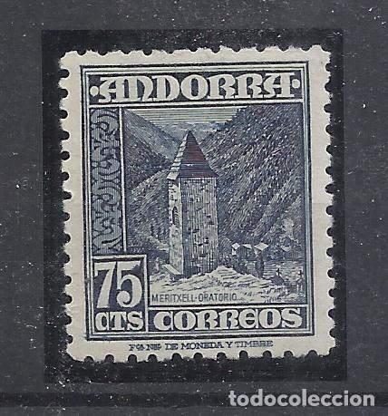 Sellos: ANDORRA MERITXELL 1948 EDIFIL 52 NUEVO** valor 2022 catalogo 26.- euros