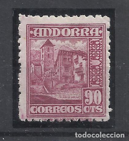 Sellos: ANDORRA MERITXELL 1948 EDIFIL 53 NUEVO* valor 2022 catalogo 9.50 euros