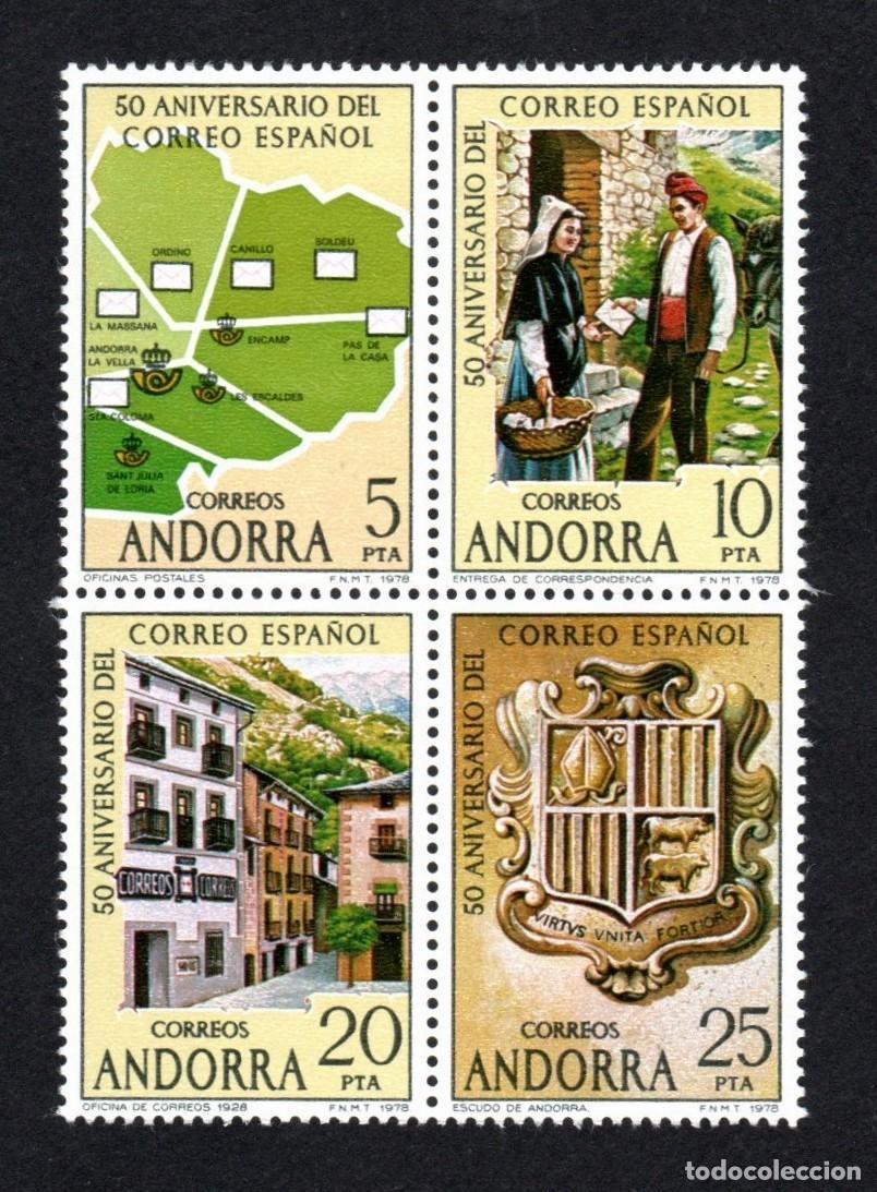 Timbres: Andorra Espa&ntilde;ola. 1978. Edifil 116. S. Completa. Nuevo