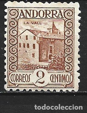 Sellos: ANDORRA ESPA&Ntilde;OLA EDIFIL NUM. 28 NUEVO SIN GOMA