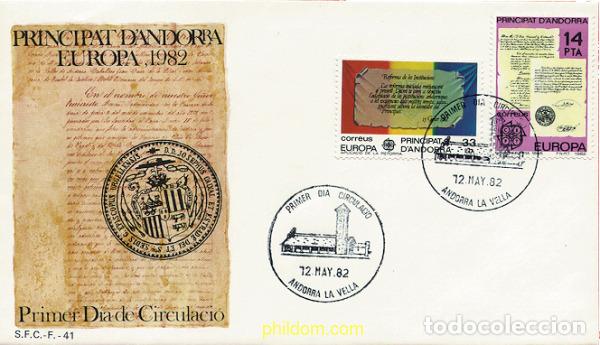 Sellos: 23928 MNH ANDORRA. Adm&oacute;n espa&ntilde;ola 1982 EUROPA CEPT. HISTORIA