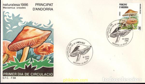 Sellos: 679454 MNH ANDORRA. Adm&oacute;n espa&ntilde;ola 1986 SETAS
