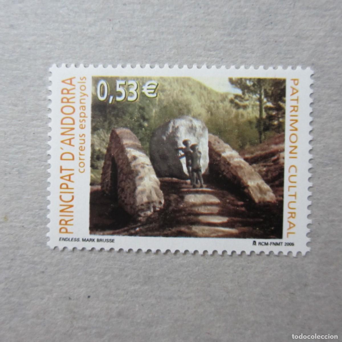 Sellos: ANDORRA 2005, EDIFIL N&ordm; 328 **, PATRIMONIO