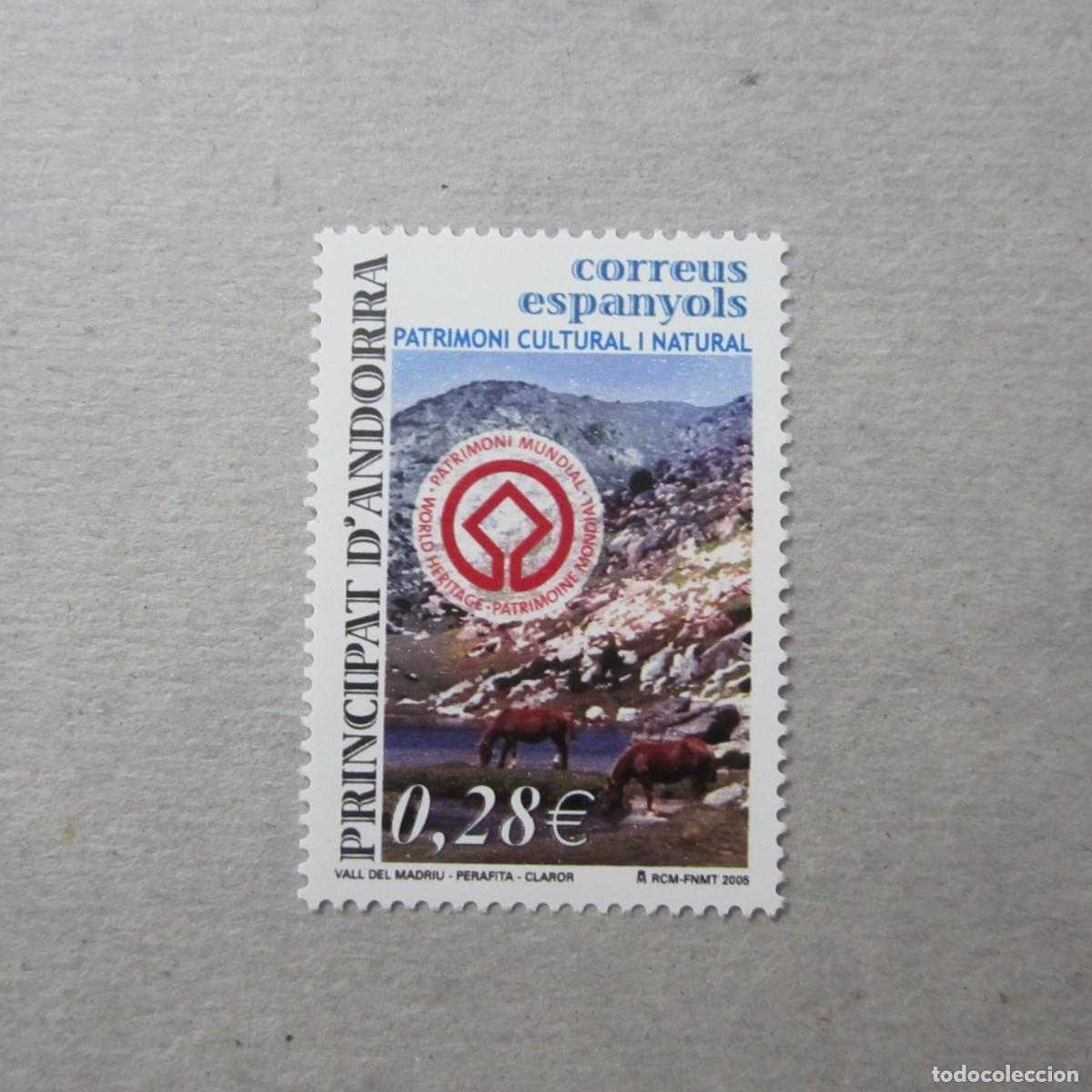 Sellos: ANDORRA 2005, EDIFIL N&ordm; 327 **, PATRIMONIO