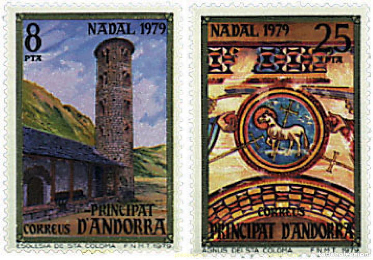 Briefmarken: 46152 MNH ANDORRA. Adm&oacute;n espa&ntilde;ola 1979 NAVIDAD