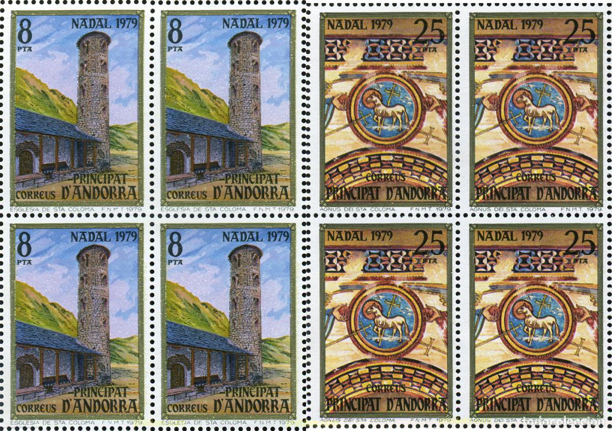 Briefmarken: 307675 MNH ANDORRA. Adm&oacute;n espa&ntilde;ola 1979 NAVIDAD