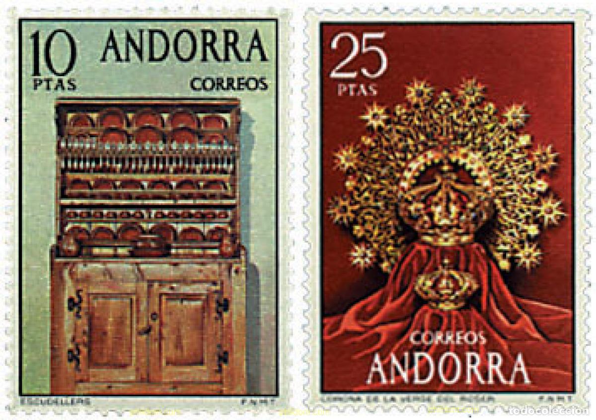 Briefmarken: 46139 MNH ANDORRA. Adm&oacute;n espa&ntilde;ola 1974 ARTESANIA