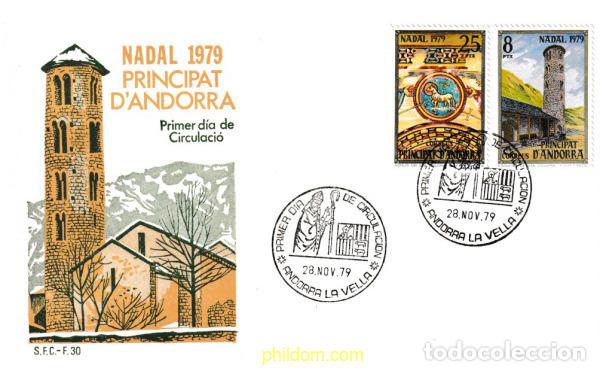 Timbres: 404566 MNH ANDORRA. Adm&oacute;n espa&ntilde;ola 1979 NAVIDAD