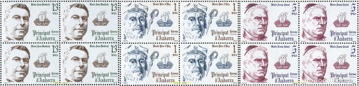 Briefmarken: 307666 MNH ANDORRA. Adm&oacute;n espa&ntilde;ola 1979 CO-PRINCIPES EPISCOPALES DE ANDORRA
