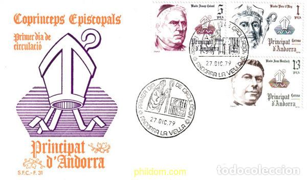 Timbres: 404565 MNH ANDORRA. Adm&oacute;n espa&ntilde;ola 1979 CO-PRINCIPES EPISCOPALES DE ANDORRA