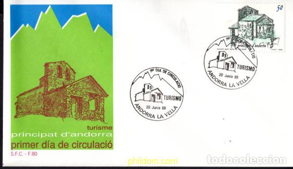 Stamps: 404590 MNH ANDORRA. Adm&oacute;n espa&ntilde;ola 1989 TURISMO