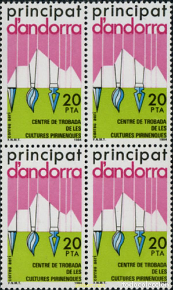 Timbres: 307797 MNH ANDORRA. Adm&oacute;n espa&ntilde;ola 1984 CENTRO DE ENCUENTRO DE CULTURAS PIRENAICAS