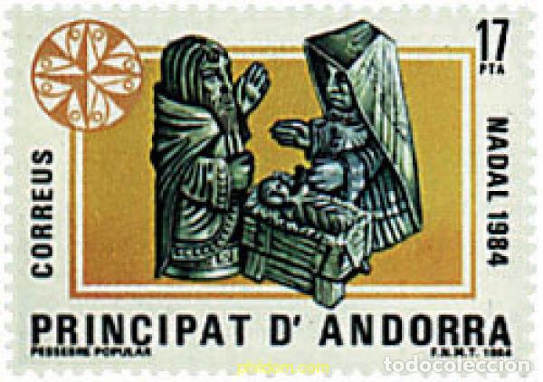 Sellos: 46170 MNH ANDORRA. Adm&oacute;n espa&ntilde;ola 1984 NAVIDAD