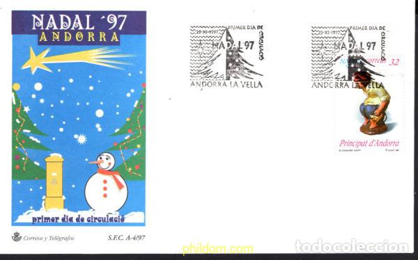 Sellos: 406676 MNH ANDORRA. Adm&oacute;n espa&ntilde;ola 1997 NAVIDAD