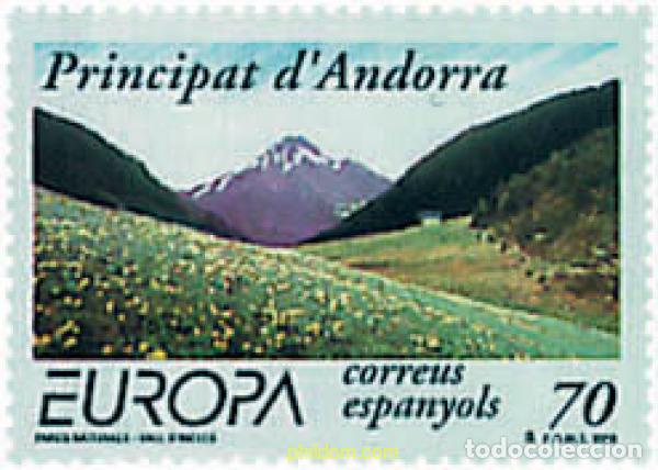 Sellos: 63161 MNH ANDORRA. Adm&oacute;n espa&ntilde;ola 1999 EUROPA CEPT. RESERVAS Y PARQUES NATURALES