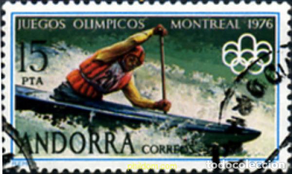 Sellos: 249481 USED ANDORRA. Adm&oacute;n espa&ntilde;ola 1976 21 JUEGOS OLIMPICOS VERANO MONTREAL 1976. - 12 JUEGOS OL