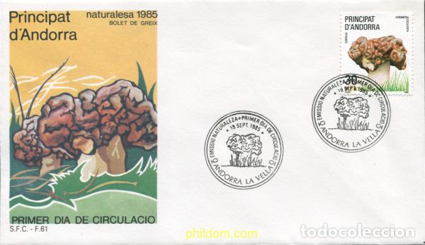 Sellos: 603386 MNH ANDORRA. Adm&oacute;n espa&ntilde;ola 1985 SETAS