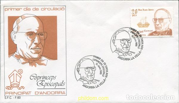 Sellos: 404582 MNH ANDORRA. Adm&oacute;n espa&ntilde;ola 1985 CO-PRINCIPES EPISCOPALES DEL PRINCIPADO DE ANDORRA