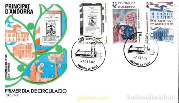Sellos: 404558 MNH ANDORRA. Adm&oacute;n espa&ntilde;ola 1982 COMMEMORACIONES DIVERSAS