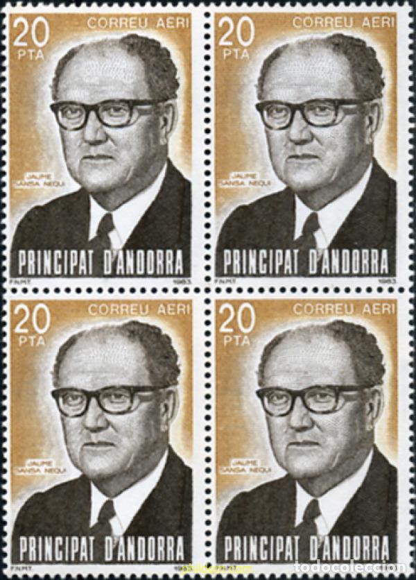 Sellos: 307767 MNH ANDORRA. Adm&oacute;n espa&ntilde;ola 1983 JAUME SANSA NEQUI