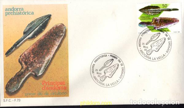 Sellos: 679226 MNH ANDORRA. Adm&oacute;n espa&ntilde;ola 1988 VESTIGIOS DE LA PREHISTORIA ANDORRANA