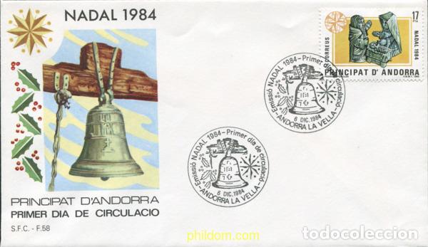 Sellos: 404601 MNH ANDORRA. Adm&oacute;n espa&ntilde;ola 1984 NAVIDAD