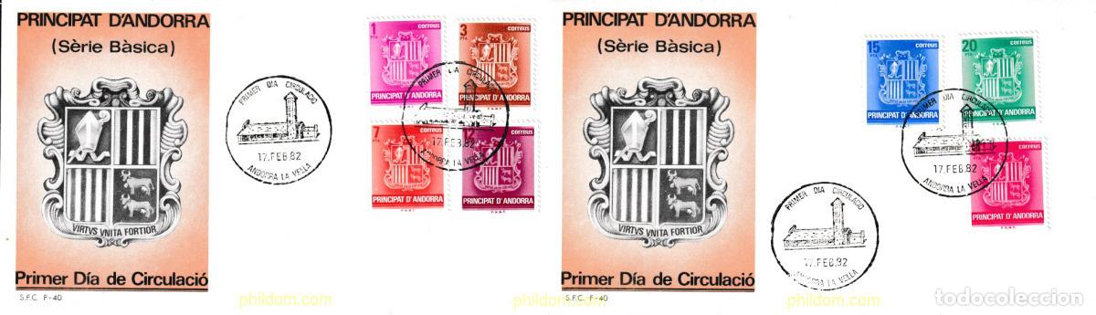 Sellos: 404559 MNH ANDORRA. Adm&oacute;n espa&ntilde;ola 1982 ESCUDO DE ANDORRA
