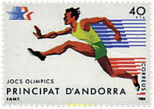 Sellos: 65245 MNH ANDORRA. Adm&oacute;n espa&ntilde;ola 1984 23 JUEGOS OLIMPICOS VERANO LOS ANGELES 1984