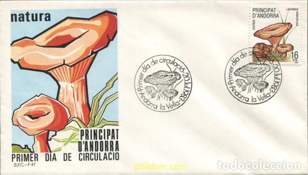 Sellos: 285212 MNH ANDORRA. Adm&oacute;n espa&ntilde;ola 1983 SETAS