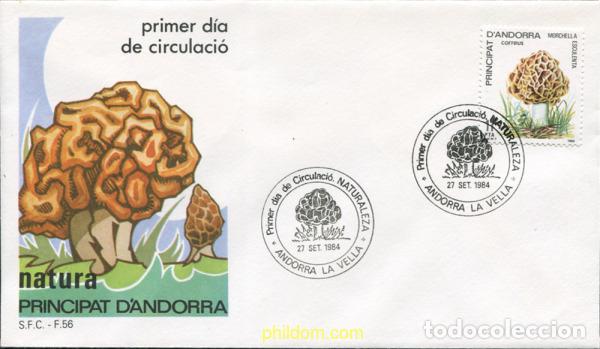 Sellos: 603378 MNH ANDORRA. Adm&oacute;n espa&ntilde;ola 1984 SETAS