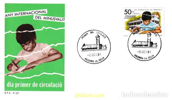 Sellos: 404562 MNH ANDORRA. Adm&oacute;n espa&ntilde;ola 1981 A&Ntilde;O INTERNACIONAL DE LOS MINUSVALIDOS